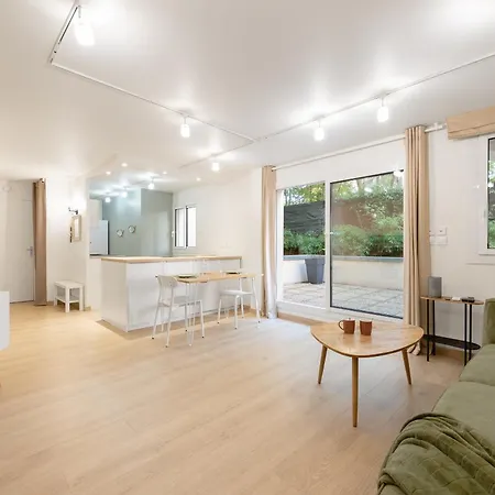 T2 Calme Absolu - Coeur Toulouse - Saint Cyprien - Climatisation - Terrasse Arboree Room photo