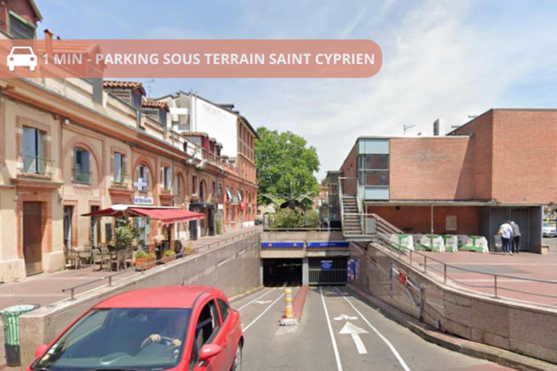 T2 Calme Absolu - Coeur - Saint Cyprien - Climatisation - Terrasse Arboree * Toulouse
